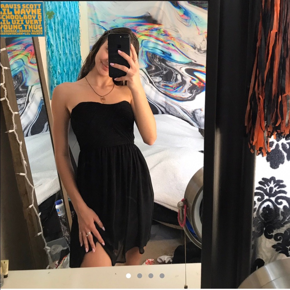 black dress